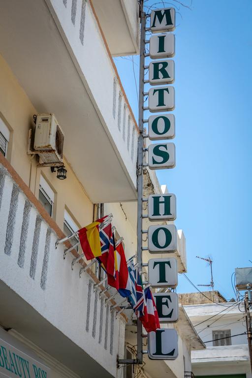 Mirtos Hotel Bagian luar foto